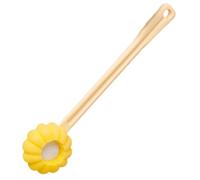 CHICAMPERA Shower Back Brush Long Handle with Hanging Hole and Ergonomic Sponge for Easy Bathing and Skin Care