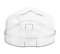 CHICAMPERA Small Pet Hamster Bathing Tub Plastic Bath Room Hamster House with Star Pattern and Guinea Pigs Suitable for Dust Bath and Cage Habitat Accessories Random Color