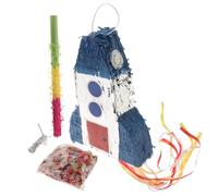 CHICAMPERA Space Rocket for Birthday Party Birthday Decorations for Science Themed Celebrations Interactive Fun for Boys and Unique Centerpiece for Memorable Experiences