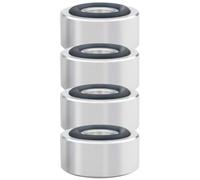 CHICAMPERA Speaker Isolation Pad 4Pcs Subwoofer Stand Speaker Feet Aluminum Alloy Shock Absorber, Designed for Audio Equipment and Turntable Platforms