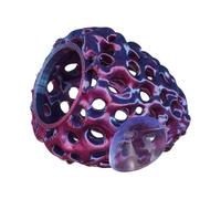 CHICAMPERA Stable Plastic Shrimp Shelter Dome Tunnel for Aquarium, Territorial Hideout and Resting Spot for Betta Fish and Shrimp, Unique and Visually Appealing Fish Tank Decor