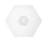 CHICAMPERA Static Free Vinyl Buffer Mat for Record Player, Acrylic round Slipmat with Enhanced Playback Stability and Anti-wear Features, Easy to Clean Surface for Listening Room and Music