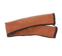 CHICAMPERA Stroller Handle Covers Artificial Leather Foldable Stroller Handle Sleeve with Zipper Closure Easy Storage Protective Grip for Parents on The Go