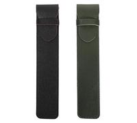 CHICAMPERA Stylus Pen Protective Sleeve and Pvc Cover for 2nd Generation Digital Pencil, Touch Pen Case Set with Caps, Black Red Plus Dark Green Grey, Compatible Tablet Accessories