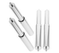 CHICAMPERA Toilet Paper Holder Roller Spindle Replacement Stainless Steel 4pcs with Adjustable Length and Spring Style Shaft for Bathroom Use in Hotels and Homes