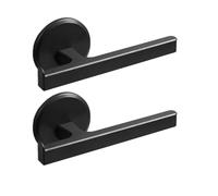 CHICAMPERA Towel Rack Storage Hanger Abs Material Black Wall Mounted 2pcs Space Saving for Bathroom Organizing and Kitchen Use