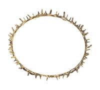 CHICAMPERA Unisex Metal Thorn Crown Headband for Birthday Party and Renaissance Fair Medieval Barbed Prom Headpiece for Men and Women Elegant Goddess Costume Accessory