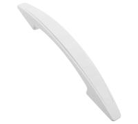 CHICAMPERA Universal Fridge Handle Replacement Plastic Refrigerator Freezer Door Handle with Installation Screws, Reliable and Versatile Use for Household Appliances, White Colour, Hole