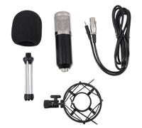 CHICAMPERA USB Condenser Microphone Kit with Zinc Alloy Body and 3.5mm Wired Connection for Recording Studios and Online Karaoke, Sturdy Mic with 48v Phantom Power and Random Color