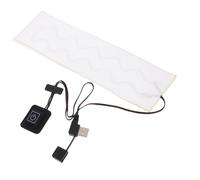 CHICAMPERA USB Heated Neckerchief Heating Pad with Carbon Fiber Material, Soft the Touch and Comfortable to Wear, Electric Heater 5v/2a Suitable for Winter Cold Weather Outdoor Use