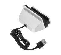 CHICAMPERA Usb Type-c Desktop Charger Docking Station Stand for S7 Edge S5 Note Series Silver Fast Charge Usb Phone Charging Cradle