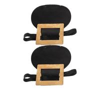 CHICAMPERA Vintage Leather Shoe Buckles for Costume Accessory with Easy to Use Design Suitable for Lawyer Costume for Role Playing Events and Holiday Dress Ups