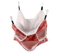 CHICAMPERA Winter Pet Hammock for Hamsters Soft Hanging Bed for Small Animals Cozy Sleeping Bed for Indoor Use