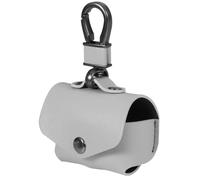 CHICAMPERA Wireless Earphone Case Cover Imitation Leather Protector with Metal Buckle for True Wireless Earphones Precise Cut Charging Port Anti-lost Shell Compatible with Pro Model Light