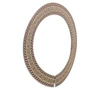CHICAMPERA Wooden Inlay Sticker Guitar Rosette Decal for Acoustic Classical Guitar, Solid Veneer Material, round Shape, Easy to Remove and Does Not Affect Sound, Suitable for Sound Hole