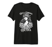 Chicana Chola Gangster Lowrider Mexican Latina Premium T-Shirt