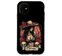 Chicana Con Sazón Vaquero Rodeo Art Case for iPhone 11