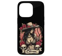 Chicana Con Sazón Vaquero Rodeo Art Case for iPhone 13 Pro