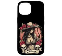 Chicana Con Sazón Vaquero Rodeo Art Case for iPhone 15