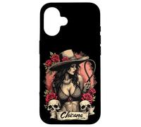 Chicana Con Sazón Vaquero Rodeo Art Case for iPhone 16