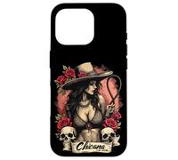 Chicana Con Sazón Vaquero Rodeo Art Case for iPhone 16 Pro