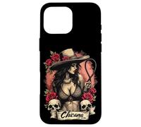 Chicana Con Sazón Vaquero Rodeo Art Case for iPhone 16 Pro Max