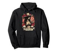 Chicana Con Sazón Vaquero Rodeo Art Pullover Hoodie