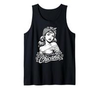 Chicana Latina Chola Gangster Mexican Chicano Lowrider Tank Top