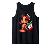 Chicana Mexican Girl Mexican Chingona Badass Women Patriotic Tank Top