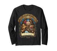 Chicana Pride Brown Mexican Patriotic Proud Latina Quote Long Sleeve T-Shirt