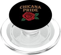 Chicana Pride Mexicana Mexico Flag Bonita Latina Raza Migra PopSockets PopGrip for MagSafe