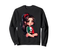 Chicana Women Mexican Girl Mexico Chingona Badass Patriotic Sweatshirt