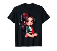 Chicana Women Mexican Girl Mexico Chingona Badass Patriotic T-Shirt