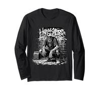 Chicano Cholo Graffiti Style Barrio Vibes Long Sleeve T-Shirt