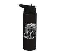 Chicano Cholo Graffiti Style Barrio Vibes Stainless Steel Insulated Water Bottle