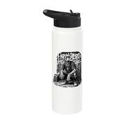 Chicano Cholo Graffiti Style Barrio Vibes Stainless Steel Insulated Water Bottle