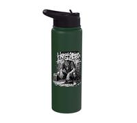 Chicano Cholo Graffiti Style Barrio Vibes Stainless Steel Insulated Water Bottle