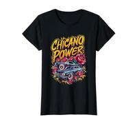 Chicano Power Mexican American Latina Rider Cholo Pride Value Graphic T-Shirt