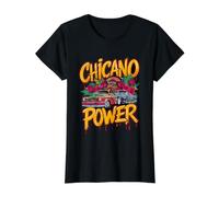 Chicano Power Mexican American Latina Rider Cholo Pride Value Graphic T-Shirt