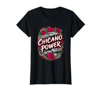 Chicano Power Mexican American Latina Rider Cholo Pride Value Graphic T-Shirt