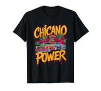 Chicano Power Mexican American Latina Rider Cholo Pride Value Graphic T-Shirt