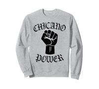 Chicano Power Mexican Mexico Latina Latinx Raza No La Migra Sweatshirt