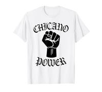 Chicano Power Mexican Mexico Latina Latinx Raza No La Migra T-Shirt