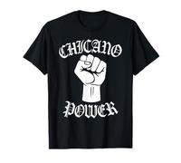 Chicano Power Mexican Mexico Latina Latinx Raza No La Migra T-Shirt