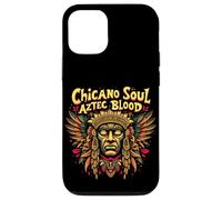 Chicano Soul Aztec Blood Mexican Latino Art Case for iPhone 12/12 Pro