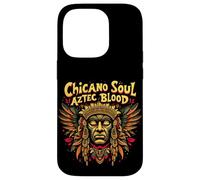 Chicano Soul Aztec Blood Mexican Latino Art Case for iPhone 14 Pro