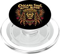 Chicano Soul Aztec Blood Mexican Latino Art PopSockets PopGrip for MagSafe