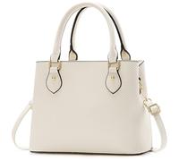 CHICAROUSAL Purses and Handbags for Women Leather Crossbody Bags Women's Tote Shoulder Bag, Cc Bw Light Grey