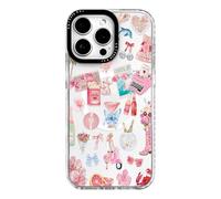ChiCaseVer for iPhone 16 Plus Case, Romantic Coastal Collage Pattern, Cute Soft Slim TPU Compatible with MagSafe, Military-Grade Drop Protection & Camera Protection for Women Girls