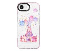 ChiCaseVer for iPhone 16e & iPhone 17e Case, Whimsical Magical Castle Fireworks Glitter Pattern, Dreamy TPU Compatible with MagSafe & Military-Grade Drop Protection & Camera Control for Girls Teens